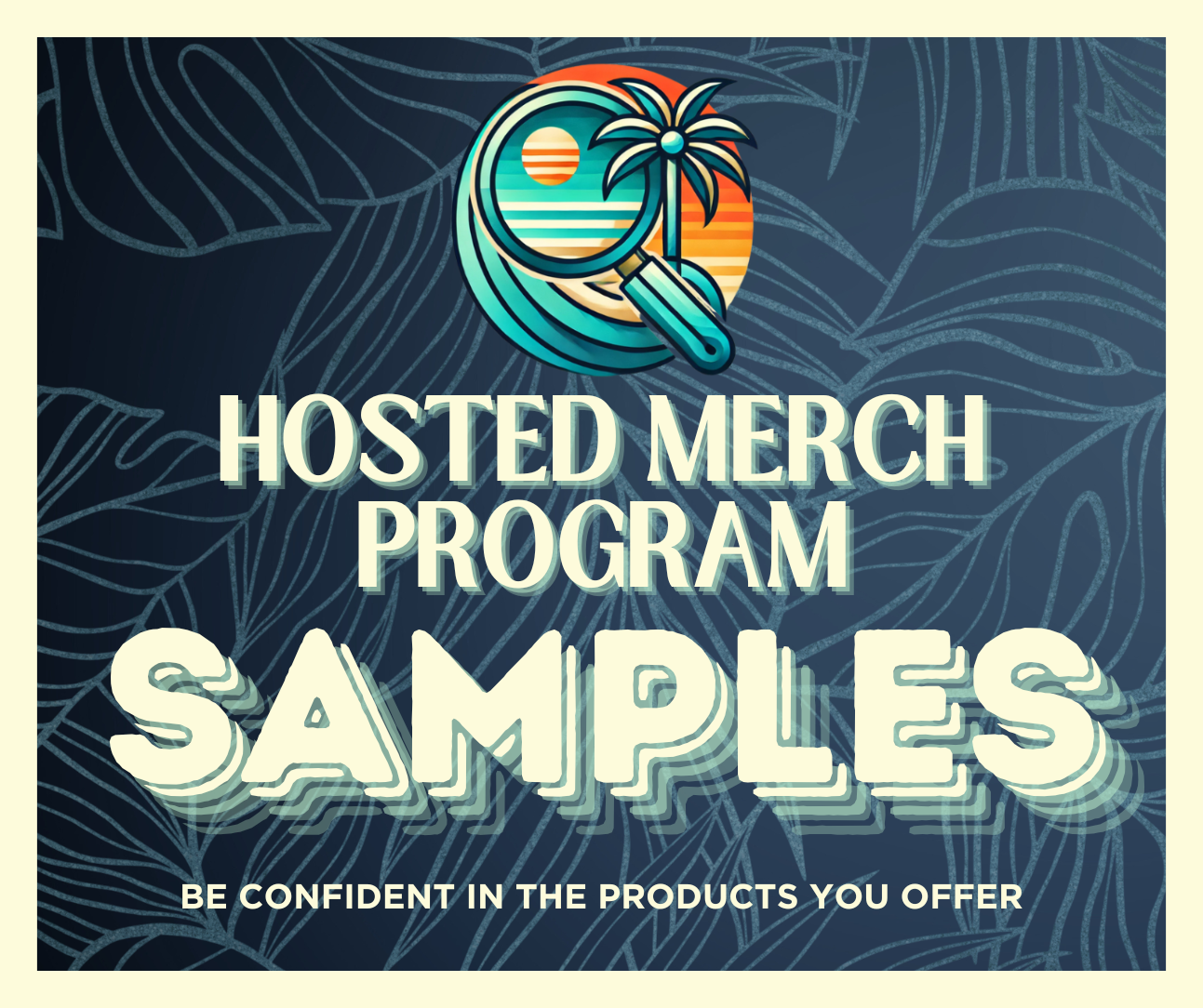 Hosted Merch Sample Shop