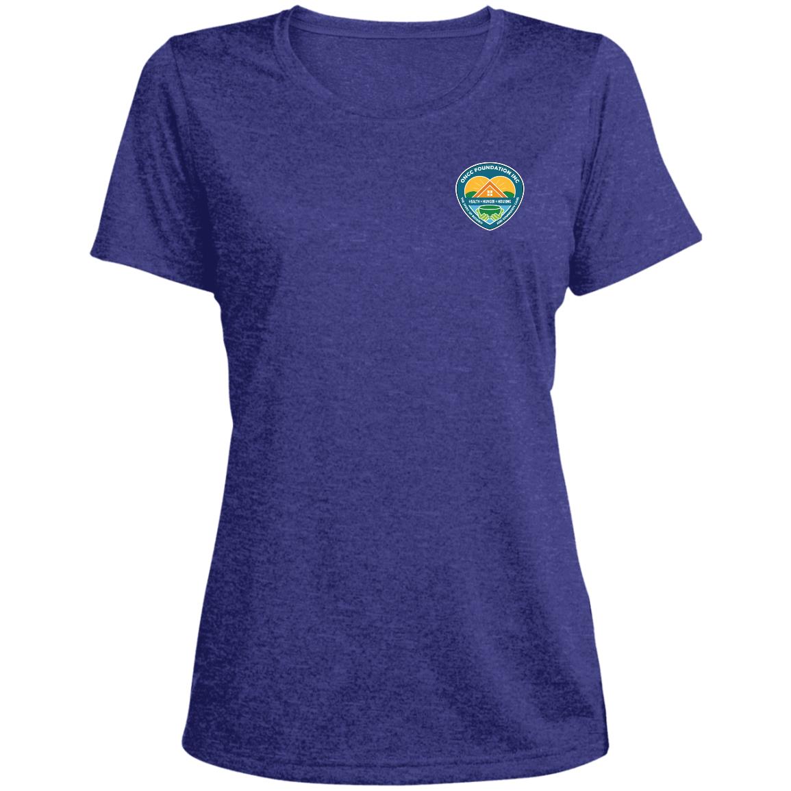 ONCCF Logo Ladies - Cobalt Heather