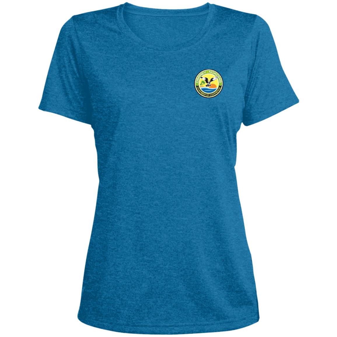 ONCC Logo Ladies - Blue Wake Heather
