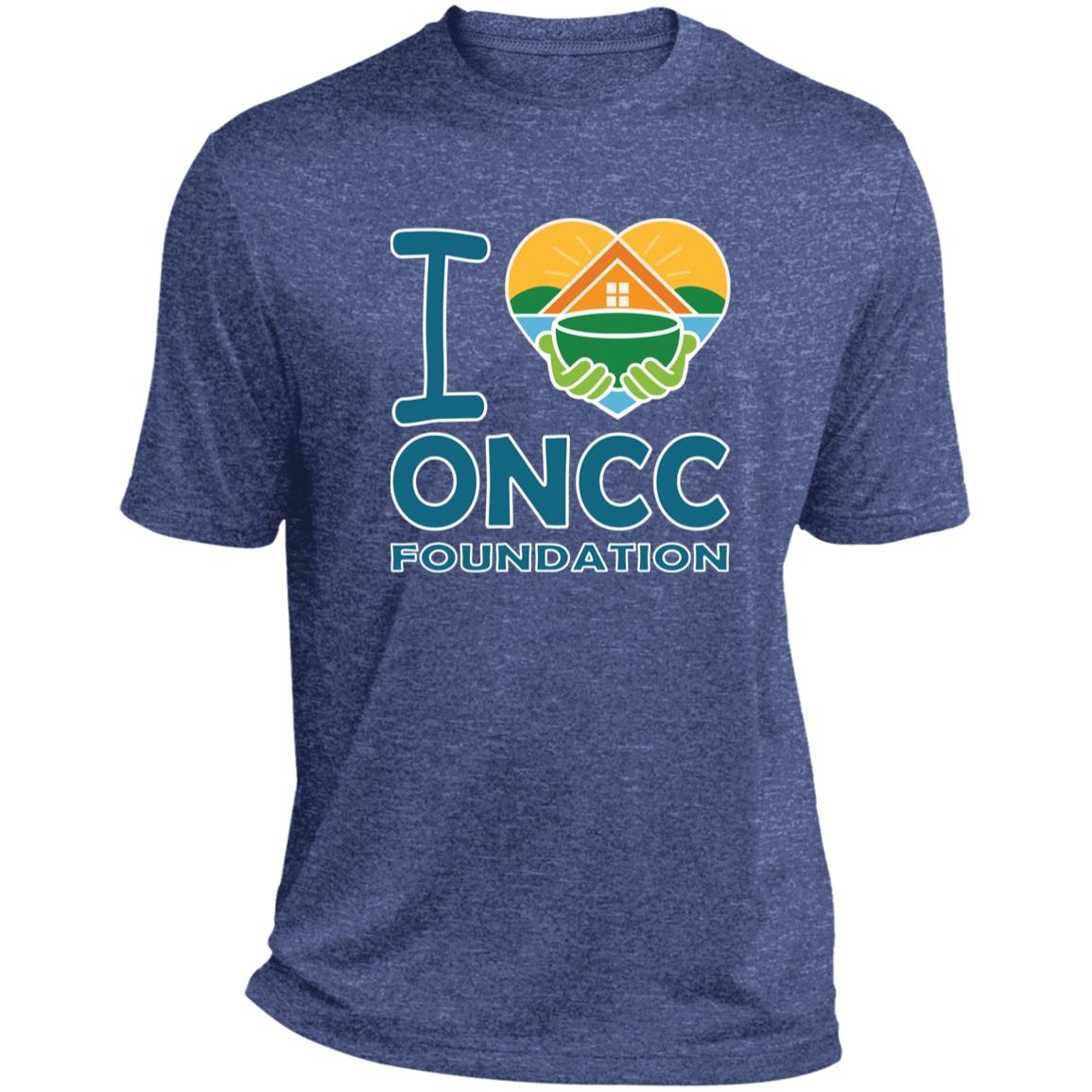 I Love ONCCF - True Royal Heather - Front