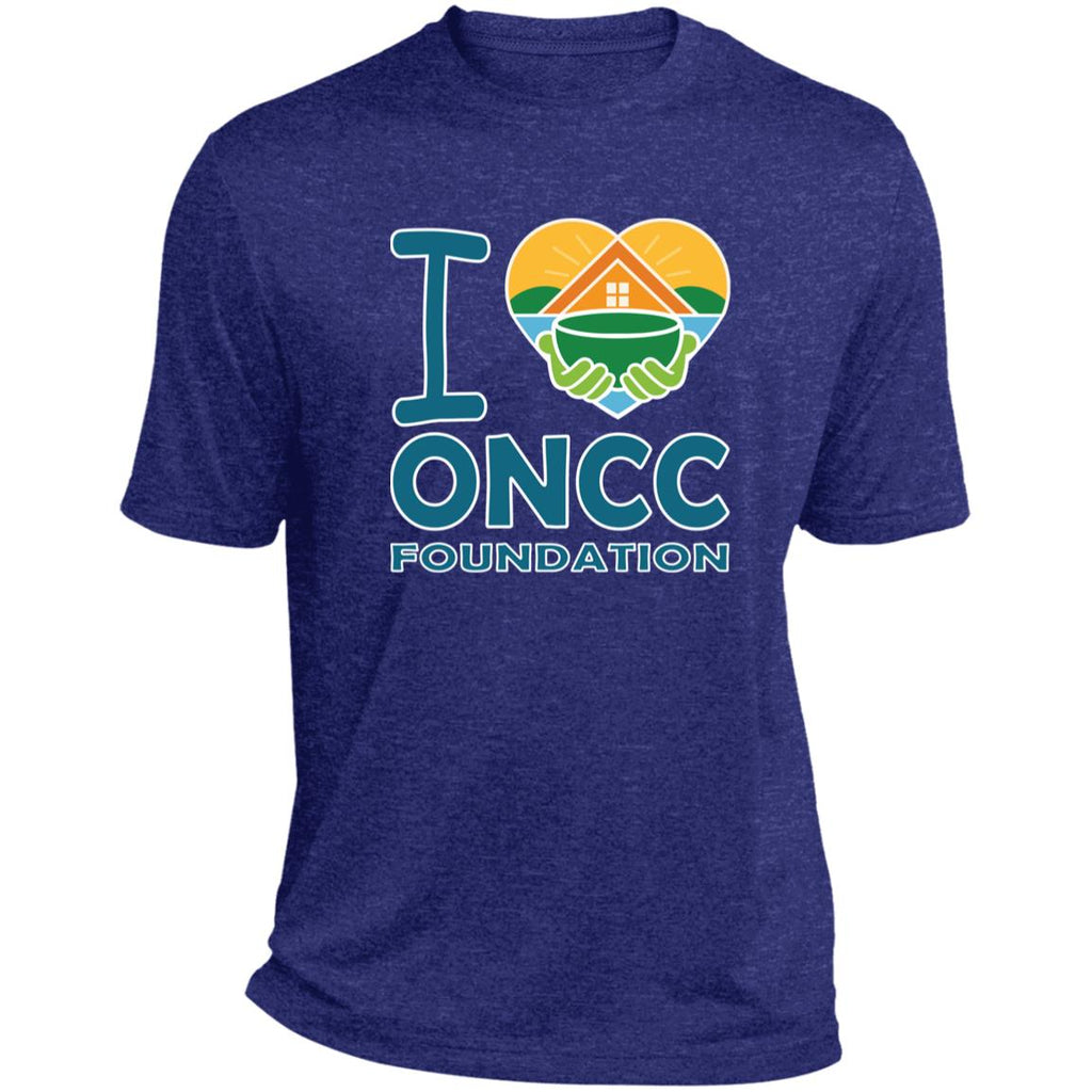 I Love ONCCF - Cobalt Heather - Front