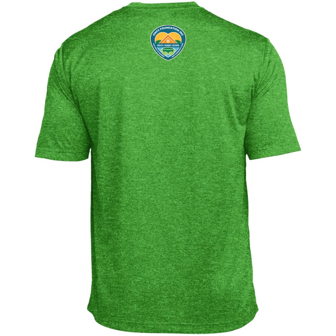 I Love ONCCF - Turf Green Heather - Back