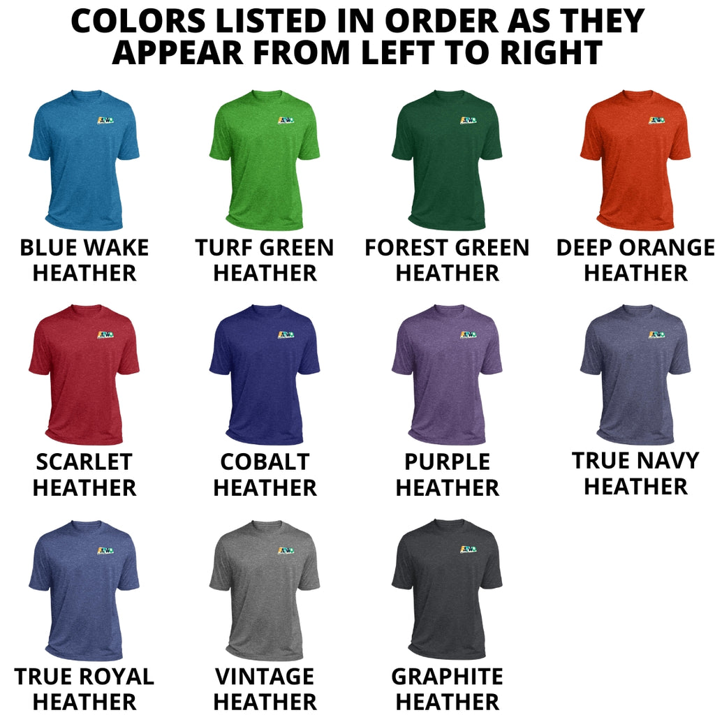 FATWO Basic - Unisex Heather Performance Tee