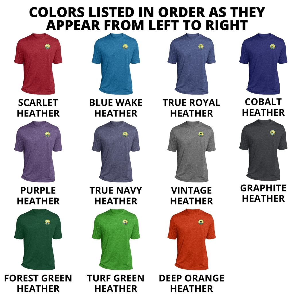 ONCC Logo - Unisex Heathered Performance Tee